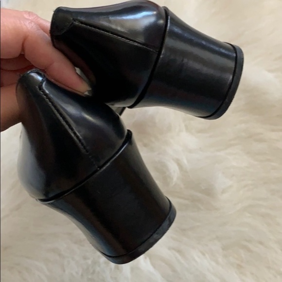 Ralph Lauren | box heel in black leather - Picture 8 of 11